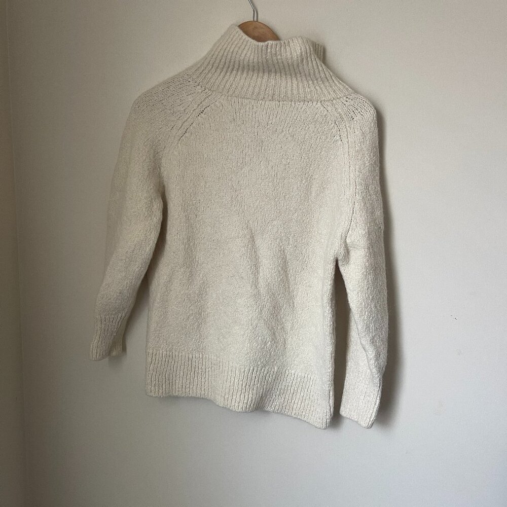 The Group Babaton Cream Turtleneck Sweater